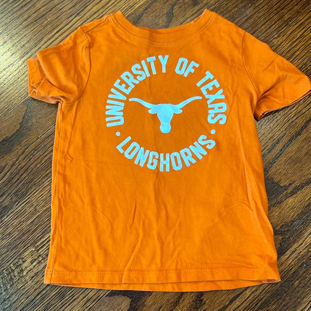 Vibrant Orange Short Sleeve Tee, University of Texas Longhorns